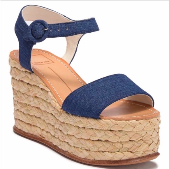 NIB Dolce Vita Dane Espadrille Wedge Sandal - Picture 7 of 16